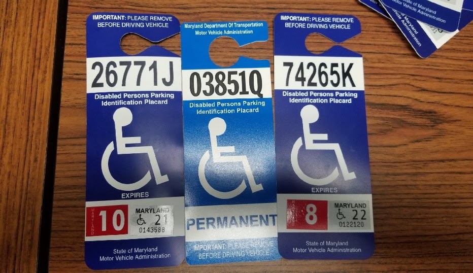 Maryland DMV Handicap Placard Without the Hassle